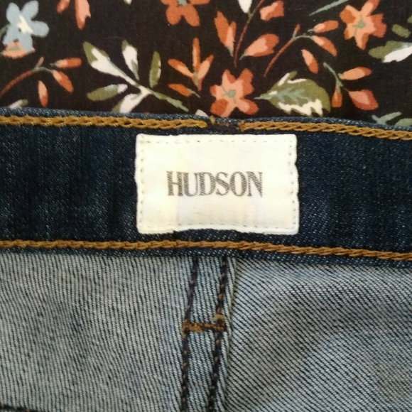 Hudson Dark Wash Flare Jeans - Picture 9 of 9
